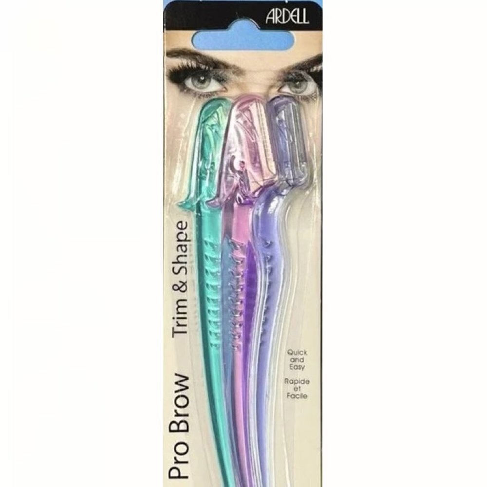 💖3/$15💖 Ardell Pro Brow Trim & Shape Disposable Razors Pks Of 3 Sealed
